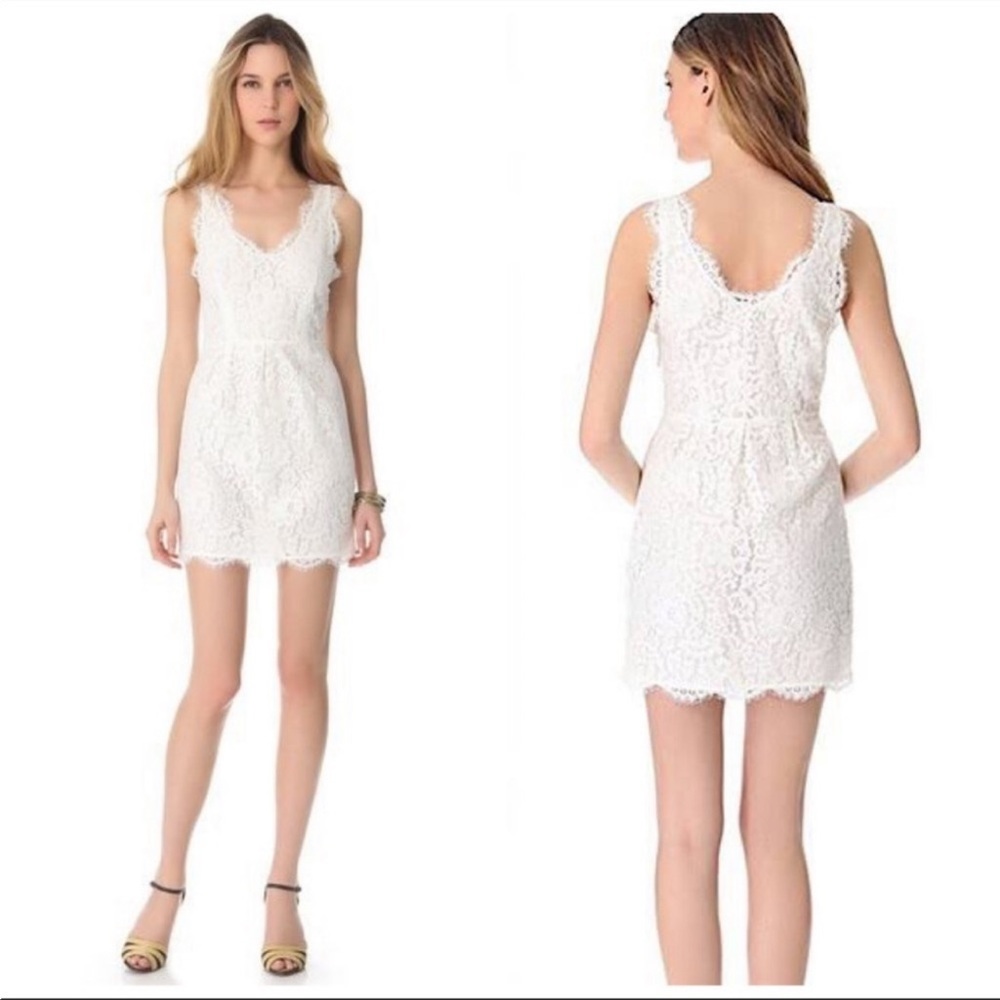 White Lace Joie Dress Size S